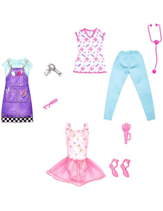 Conjunto de Vestuario de Bailarina Barbie HJT32 1x10.8x13 cm 2
