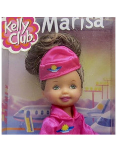 Muñeca Barbie Kelly Club Marisa 11,43 cm Azafata 2002 2