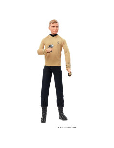 Muñeca Kirk Star Trek 50 Aniversario Mattel 33 cm
