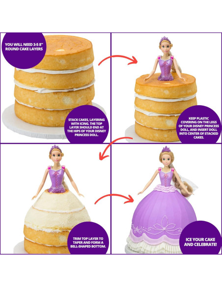 Cake Topper DecoPac Princesa Disney Rapunzel 28.8 cm