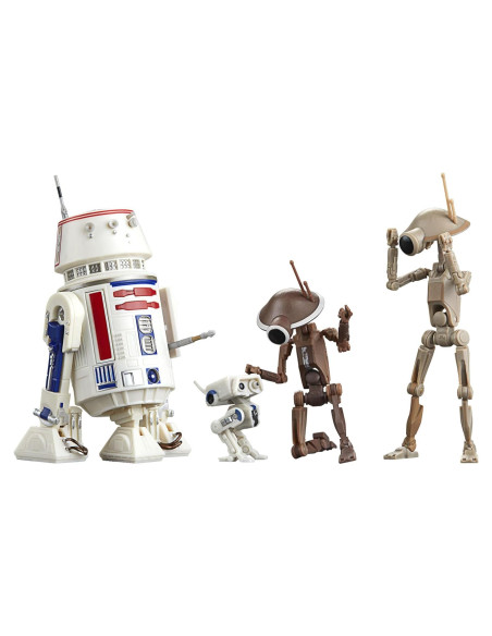 Figuras Coleccionables Star Wars Hasbro R5-D4 y Droids 4 Pzas