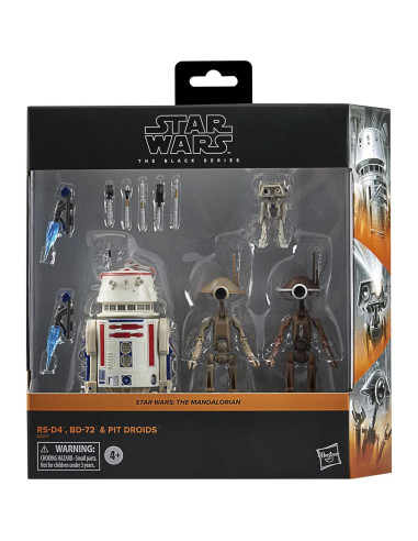 Figuras Coleccionables Star Wars Hasbro R5-D4 y Droids 4 Pzas