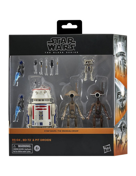 Figuras Coleccionables Star Wars Hasbro R5-D4 y Droids 4 Pzas