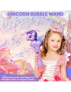 Varita de Burbuja Dolanus Unicornio con Luz y Música 2