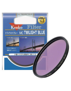 Filtro de Lente de Cámara Kenko 77mm Azul Crepuscular