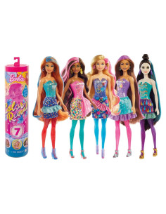 Muñeca Barbie Color Reveal Fiesta Mattel 7 Sorpresas