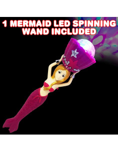 Varita de Sirena Iluminada ArtCreativity 29.85 cm con Sonidos 2