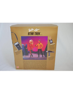 Conjunto Barbie y Ken Star Trek - Muñecas 29 cm y 30 cm 2