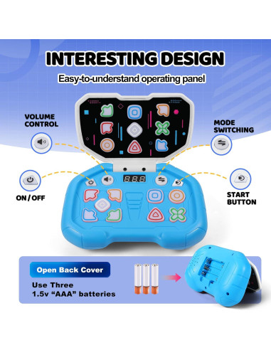 Juego de Baile de Mano Sienbor 2024, 999 Niveles, Antiestrés