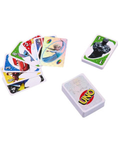 Juego de Cartas UNO Disney 100 Mattel con Personajes 2