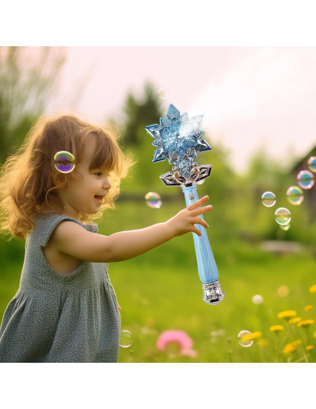 Varita de Nieve Brillante Fleeting Time - Azul 36 cm Varita de Nieve Brillante Fleeting Time - Azul 36 cm