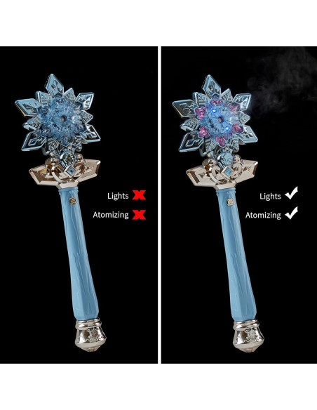 Varita de Nieve Brillante Fleeting Time - Azul 36 cm Varita de Nieve Brillante Fleeting Time - Azul 36 cm