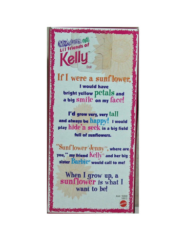 Muñeca Kelly Jardinerita Mattel 1998 Sin Caja