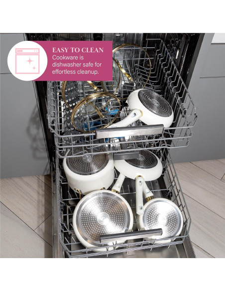 Juego de Ollas y Sartenes Paris Hilton 12 Piezas Antiadherente