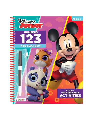 Cuaderno Educativo Disney Junior Mickey Mouse 24 Páginas