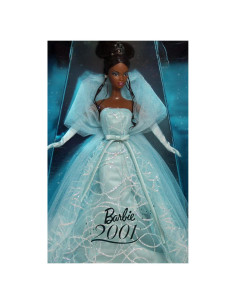 Muñeca Barbie 2001 Negra Mattel 34.5x24.6x8.1 cm