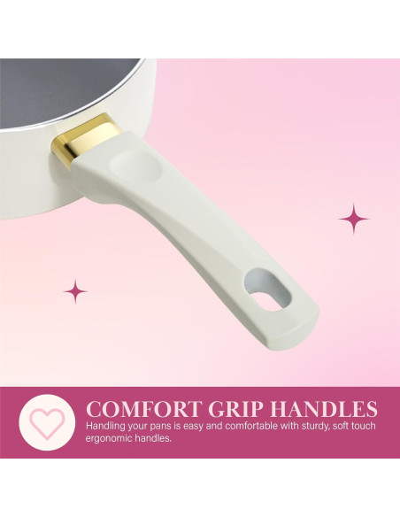 Juego de Ollas y Sartenes Paris Hilton 12 Piezas Antiadherente