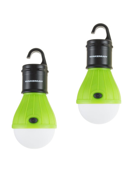 Bombillas LED Colgantes Wakeman - Paquete de 2 Verde