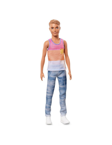 Muñeca Ken Fashionistas Mattel con Sudadera y Zapatillas