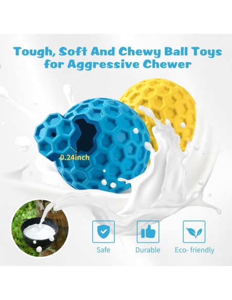 Juguetes Indestructibles para Perros HIPPIH 2 Pack