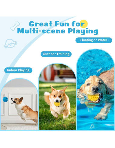 Juguetes Indestructibles para Perros HIPPIH 2 Pack