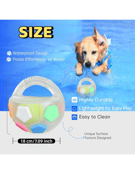 Pelota Juguete para Perros Jatmira de Caucho TPR 18cm