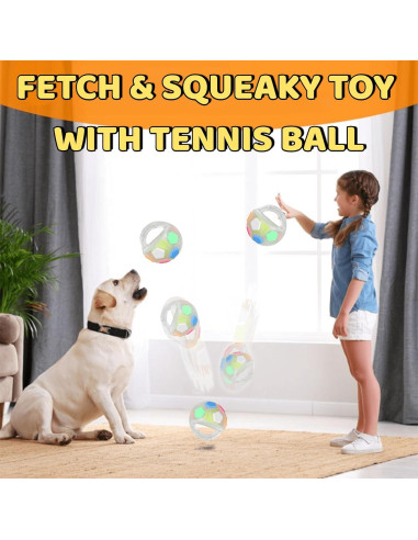 Pelota Juguete para Perros Jatmira de Caucho TPR 18cm