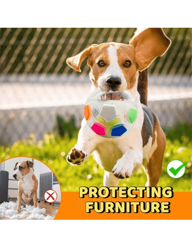 Pelota Juguete para Perros Jatmira de Caucho TPR 18cm