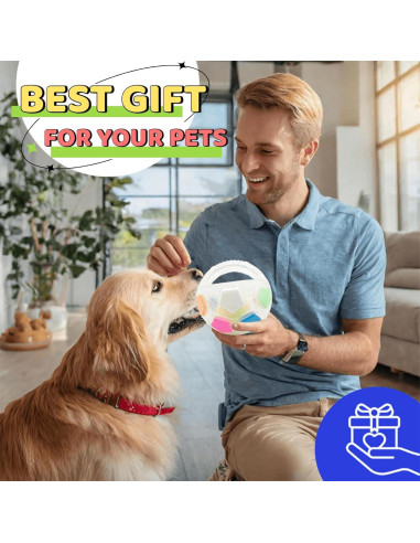 Pelota Juguete para Perros Jatmira de Caucho TPR 18cm