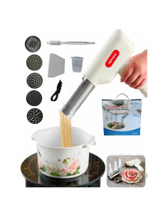 Máquina de Fideos Eléctrica Inalámbrica Aptovpvp 5 en 1