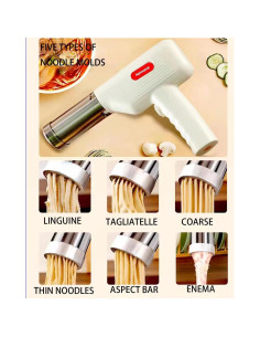 Máquina de Fideos Eléctrica Inalámbrica Aptovpvp 5 en 1 2