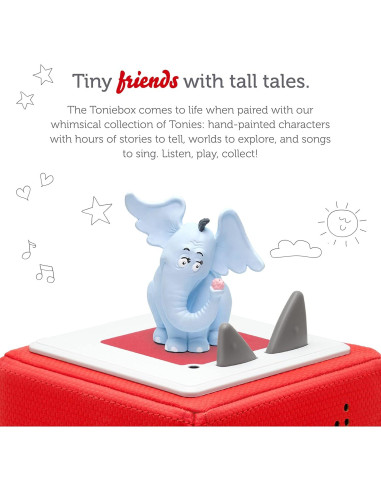 Figurita de audio Tonies Horton escucha a Quién 3+ años