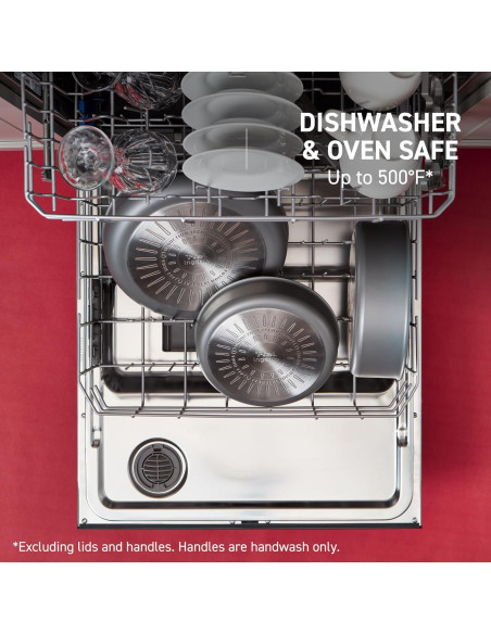 Juego de Utensilios de Cocina T-fal 14 Piezas Vainilla