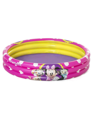 Piscina Inflable Bestway Disney Minnie 122 cm Rosa 140L