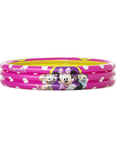 Piscina Inflable Bestway Disney Minnie 122 cm Rosa 140L