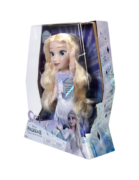 Muñeca Elsa Disney Frozen 2 con Movimiento y Luz