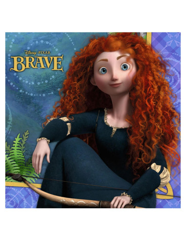 Servilletas de Almuerzo Disney Brave - Paquete de 16 Unidades