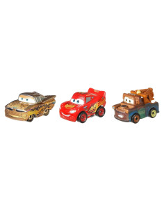 Paquete de 3 Mini Vehículos Disney Pixar Cars GBN74