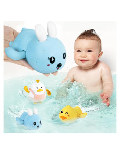 Set de 3 Juguetes de Baño MOREDOTS para Bebés