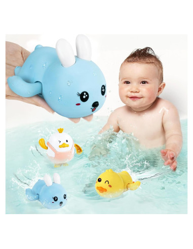 Set de 3 Juguetes de Baño MOREDOTS para Bebés