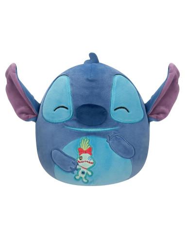 Squishmallows Disney Stitch 20cm Sosteniendo Scrump