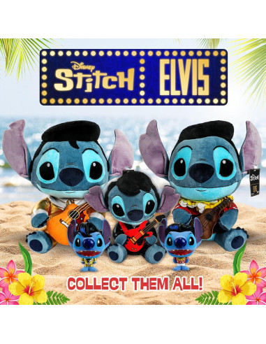 Figuras de Vinilo Kidrobot Disney Stitch Elvis Set de 3