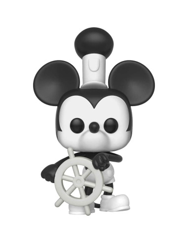 Figura Funko POP Disney Mickey 90 Aniversario Steamboat Willie