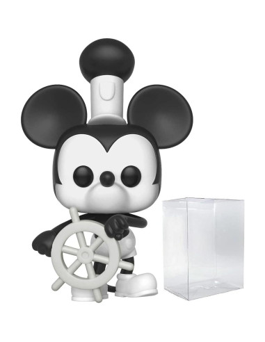 Figura Funko POP Disney Mickey 90 Aniversario Steamboat Willie