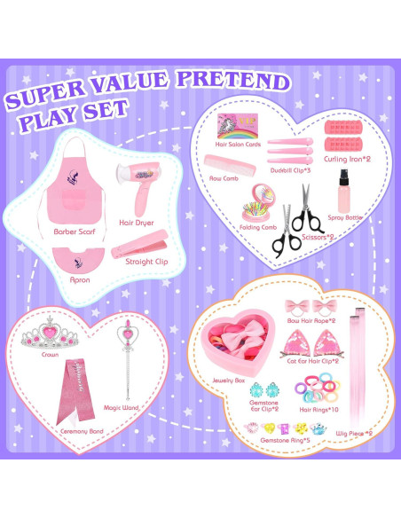 Conjunto de Mesa y Silla EULRGAUS con Espejo y Luz 1.60 kg