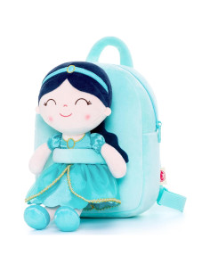 Mochila Gloveleya con Muñeca de Princesa Turquesa 22.86 cm