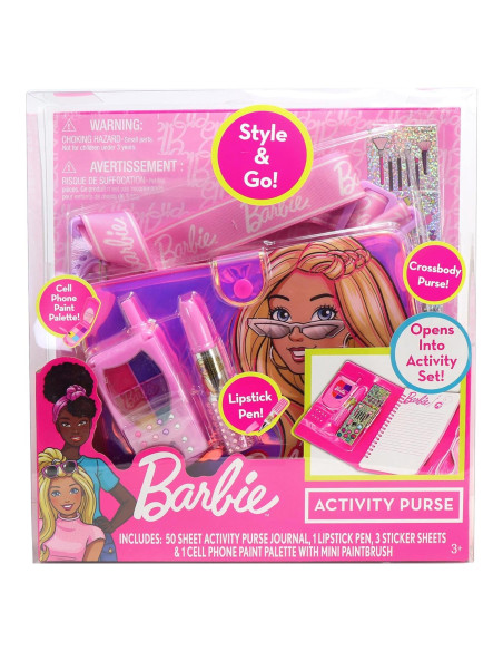 Bolsa de Actividades Barbie Tara Toys 8 Piezas Creativas