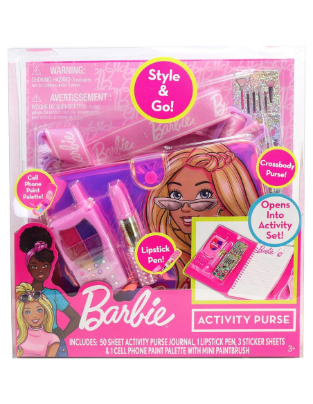 Bolsa de Actividades Barbie Tara Toys 8 Piezas Creativas