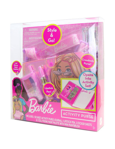 Bolsa de Actividades Barbie Tara Toys 8 Piezas Creativas