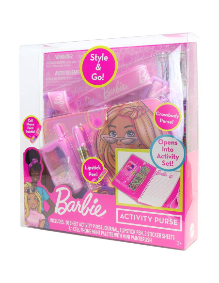 Bolsa de Actividades Barbie Tara Toys 8 Piezas Creativas